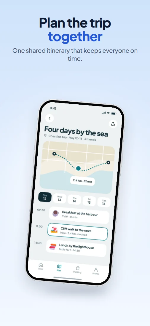 Waymark in the Float template with the Original style.
